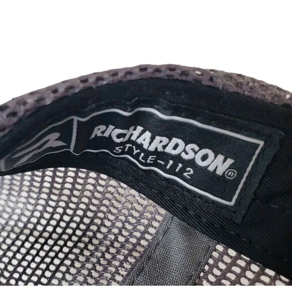 Trucker Hat Cap Mesh Snapback Valley Truck & Tractor Co Black Logo Ag Fishing - Picture 14 of 14